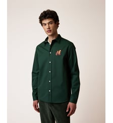 Chemise en tissu sergé Faguo