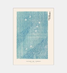 Poster   Yatsuo no Tsubaki - Woodblock print I - Japandi x PSTR Studio Poster & Frame