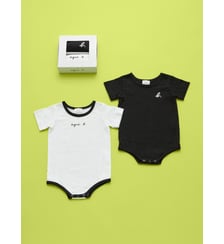 Lot de 2 bodies en jersey de coton Agnès b.