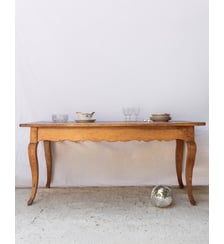 Table à manger en bois pour 8 convives Romy N°1460- Produit chiné Debongout