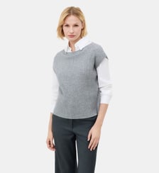 Pull mjudith - Motif uni Caroll