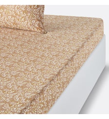 Drap housse percale de coton bonnet 30 cm La Redoute Interieurs