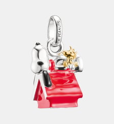Pendentif Charm Snoopy & Woodstock sur la niche PEANUTS Connect Thomas Sabo