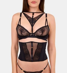 Accessoire de soutien-gorge Audace noir Maison Lejaby