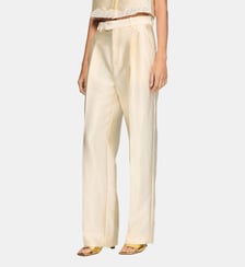 Pantalon satiné Sandro