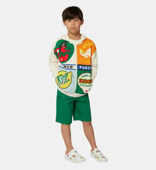 Cardigan de jogging à capuche Kenzo Kids