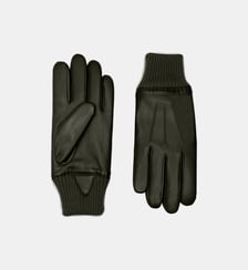 Gants Andrew Homme Cuir Doublés Lapin et Polaire Agnelle