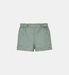 Short en lin et coton Cyrillus