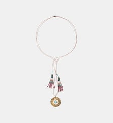 Collier sautoir perles avec pendentif HALONZO Hipanema