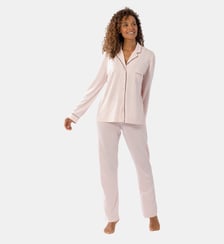Pyjama boutonné en coton modal LES INTEMPORELLES A06 Lingerie Le Chat