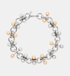 Collier Signature d'archives bicolore Rabanne
