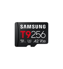 Carte Micro SD T9 256G avec Lecteur U3 V30 A2 Classe 10 Samsung