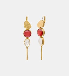 Boucles d'oreilles dormeuses longues   - Noto Satellite