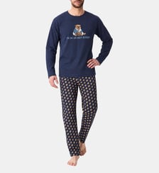 Pyjama en jersey de coton épais - To be or not rugby Arthur