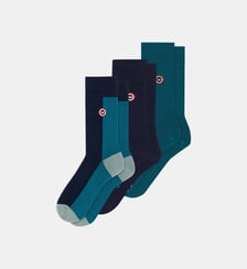 Lot de 3 chaussettes mi-hautes en coton Le Slip Francais