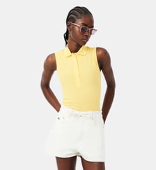 Polo L.12.D slim fit sans manche stretch Lacoste