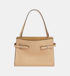 Sac à main moyen modèle Emie en cuir lisse et nubuck Le Tanneur