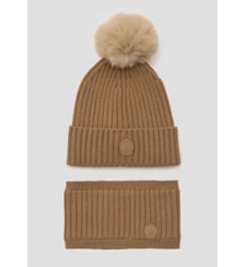 Ensemble bonnet + tour de cou enfant Pomme Jott
