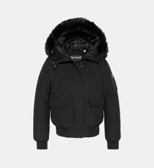 Blouson snorkel court à capuche Schott