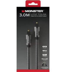 CABLE AUDIO FIBRE OPTIQUE 3M Monstercable