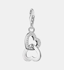 Pendentif Charm cœurs Thomas Sabo