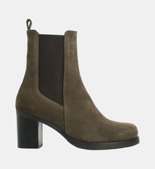 Boots chelsea faustine - cuir velours Colisée Paris