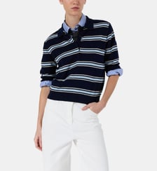 Polo rayé à manches courtes - LEILA Gerard Darel