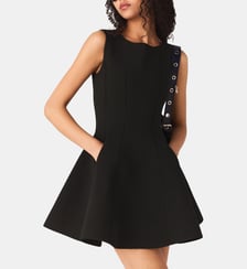 Robe patineuse avec nœuds bijoux Maje