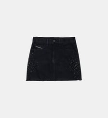 Jupe courte avec applications décoratives Diesel Kids