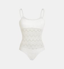 Maillot de bain une pièce en jersey jacquard stretch Vilebrequin