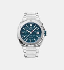 Montre automatique Alpiner Bleu foncé AL-525TB3AE6B Alpina