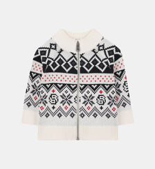 Cardigan con colletto rialzato BOSS Kidswear