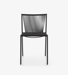 CHAISE NOIR INDOOR / OUTDOOR STRESA by Didier Gomez Cinna