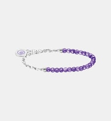 Membre Bracelet Charm à maillons et imitation améthyste Thomas Sabo