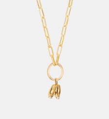 Pendentif Chausson de danse doré, Confiance et Dévouement Les Néréides