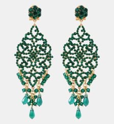 Boucles d'oreilles longues tiges percées   - Chiara Satellite
