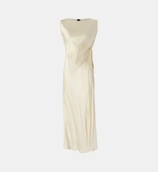 Robe en satin avec lien sur le côté Pinko