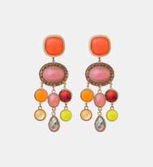Boucles d'oreilles tiges percées   - Louise Satellite
