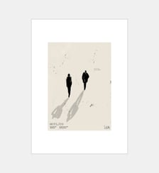 Poster   Motljus - The Poster Club x Sandra Blomén Maschinsky Poster & Frame