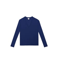 T-shirt manches longues col v uni TARCEL La Petite Etoile