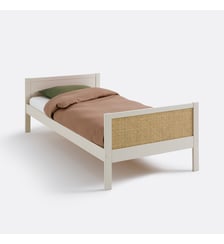 Lit simple cannage avec sommier La Redoute Interieurs