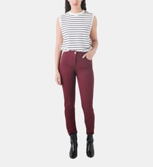 Pantalon tony - Motif uni - Coupe slim Caroll
