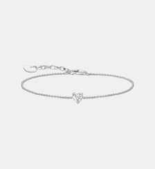Bracelet avec cœur en zircone blanche Thomas Sabo