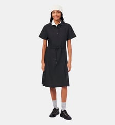 Robe polo plissée laine mélangée Lacoste