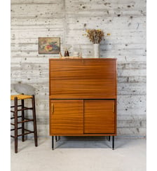 Secrétaire en placage de bois Honoré N°235 - Produit chiné Debongout