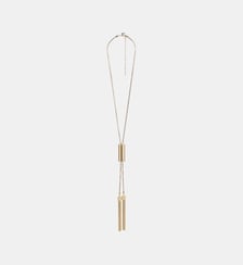 Sautoir Pampille en laiton Balmain