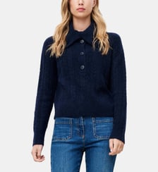 Pull mdarcy - Motif uni - Coupe cintrée Caroll
