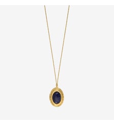 Collier doré cornaline/camee oval - eden Caroline Najman