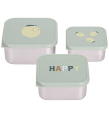 Lot de 3 boîtes à goûter Lassig