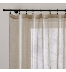 Panneau voilage en lin La Redoute Interieurs